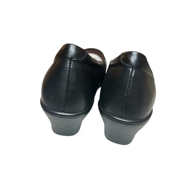 Orthofeet Bioheels Lilly black heels 2 inch comfortable size 9.5 wide - Picture 6 of 11